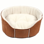 Kudos - Kudos Fairmont Oval Pet Bed in Tan