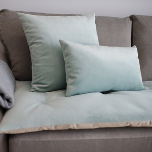Velvet Scatter Cushion - Seaspray