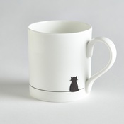 Jin Designs - Sitting Cat Mug