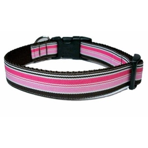 Neopolitan Stripe Dog Collar
