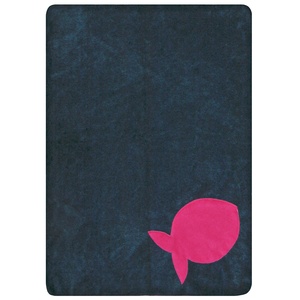Fleecy Cat Blanket – Pink/Grey