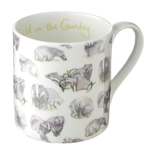 Badger Print Mug