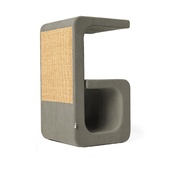 Catworks - Scratching Post - Letter G - Grey