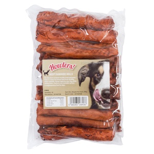 Howlers Beefy Rawhide Rolls
