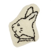 Cheshire & Wain - Wonderland Collection Catnip Toy – White Rabbit