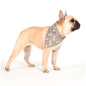 Mutts & Hounds - Mushroom Bone Linen Dog Neckerchief