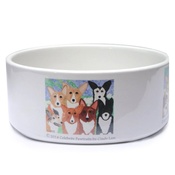 Cindy Lass - Corgi Dog Bowl