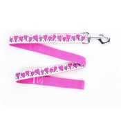 Pet Pooch Boutique - Graffiti Hearts Lead 1" Width