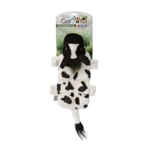 Gor Wild Multi-Squeak Dog Toy - Cow
