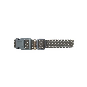 Grey Spot Dog Collar