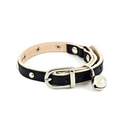Linny - Black Studded Cat Collar