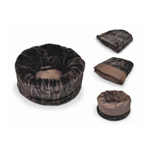 Snuggle Dog & Cat Bed - Truffle Brown