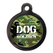 PS Pet Tags - Dog Soldier Pet ID Tag