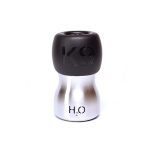 Silver H2O Water Bottle 9.5oz