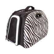 InnoPet - Collapsible Carrier Deluxe - Zebra Print