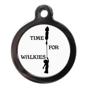 PS Pet Tags - Time For Walkies Pet ID Tag