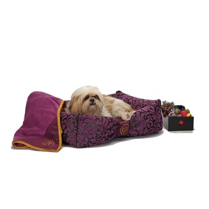 Attraction Dog Bed - Amethyst Chenille
