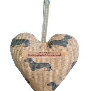 Blue Daxi Lavender Heart