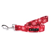 Ditsy Pet - Christmas Snowflake Dog Lead