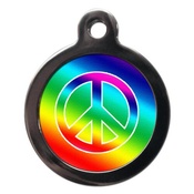 PS Pet Tags - Peace Pet ID Tag