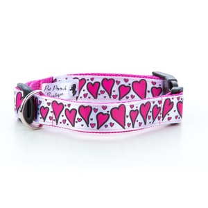 Graffiti Hearts Collar 1" Width
