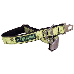 Apple Green Retro Dog Collar