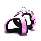 El Perro - 2.5cm Width Fleece Comfort Dog Harness – Baby Pink