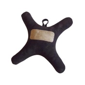 The Paws Pet Supplies - Suede Leather Throw Dog Toy