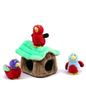 Hide-A-Bird Plush Dog Toy