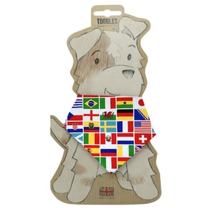 Toggles Nation Flags Puppy & Dog Bandana