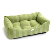 Pet Pooch Boutique - Green Stripe Dog Bed