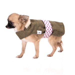 Caprice Tweed Dog Coat