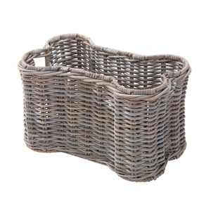 Rattan Kubu Bone Open Storage Dog Basket