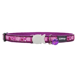 Breezy Love Purple Cat Collar