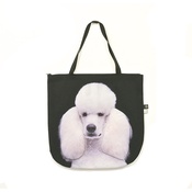 DekumDekum - Harlequin the White Standard Poodle Dog Bag