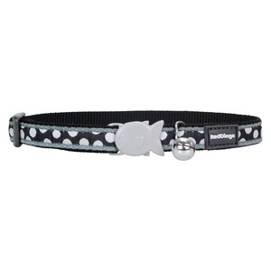 White Spots on Black Cat Collar