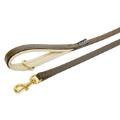 Dogs & Horses - Brown & Cream Colours Leather Lead