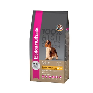 Eukanuba Adult Small/Medium Breed Lamb & Rice Dog Food