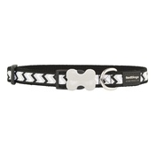 Red Dingo - Ziggy Reflective Dog Collar – Black