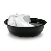 Pioneer Pet - Rain Drop Stainless Steel & Plastic Pet Drinking Bowl