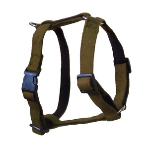 Khaki Wool Dog Harness