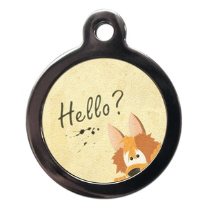 Hello? Pet ID Tag