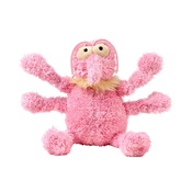 Scratchette the Flea Plush Dog Toy - Pink