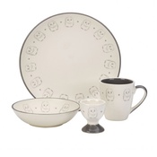 White Rabbit - Owl Crockery set