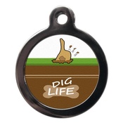 PS Pet Tags - Dig Life Pet ID Tag