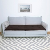 The Lounging Hound - Plush Velvet Sofa Topper - Mole