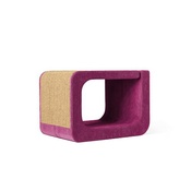 Catworks - Scratching Post - Letter O - Pink