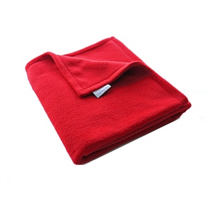 Double Fleece Dog Blanket - Red