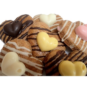 Doggie I Heart U Cookies x4