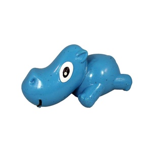 Ecolast 3-Play Hippo Dog Toy